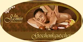 Massage Geschenkgutscheine von Jasmin Thaimassage Erfurt