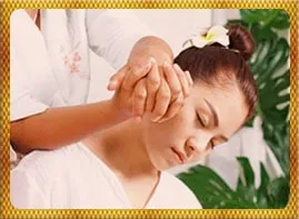 Nacken Schulter Massage